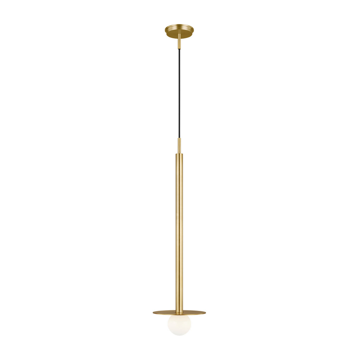Visual Comfort Studio Canada - KP1011BBS - One Light Pendant - Nodes - Burnished Brass