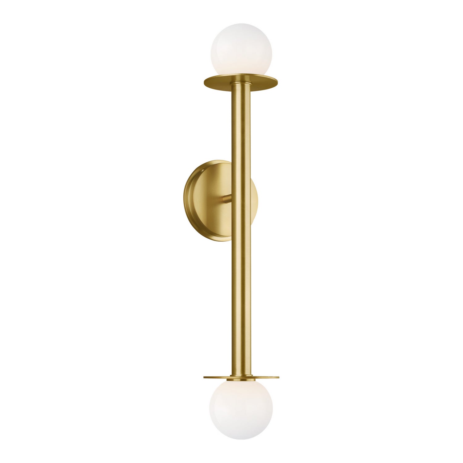 Visual Comfort Studio Canada - KWL1012BBS - Two Light Wall Sconce - Nodes - Burnished Brass