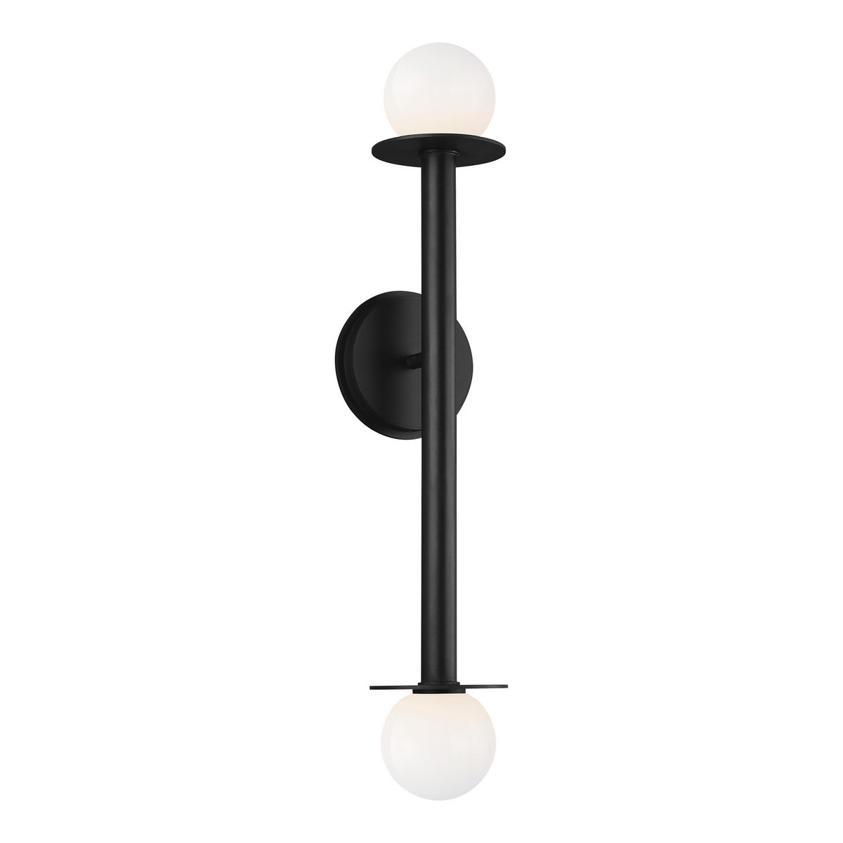 Visual Comfort Studio Canada - KWL1012MBK - Two Light Wall Sconce - Nodes - Midnight Black