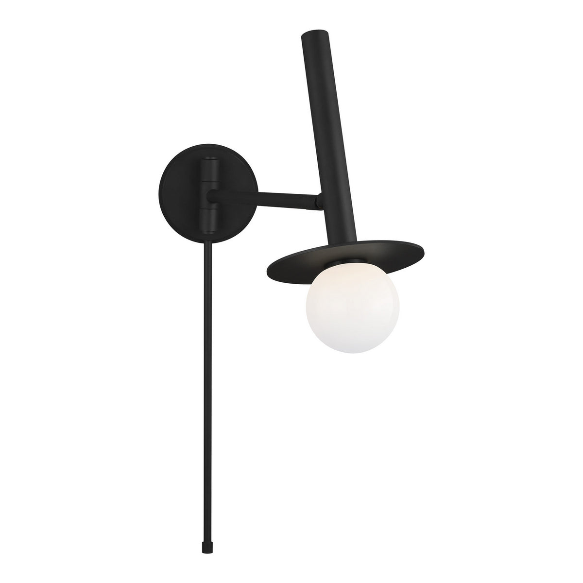 Visual Comfort Studio Canada - KW1021MBK - One Light Wall Sconce - Nodes - Midnight Black