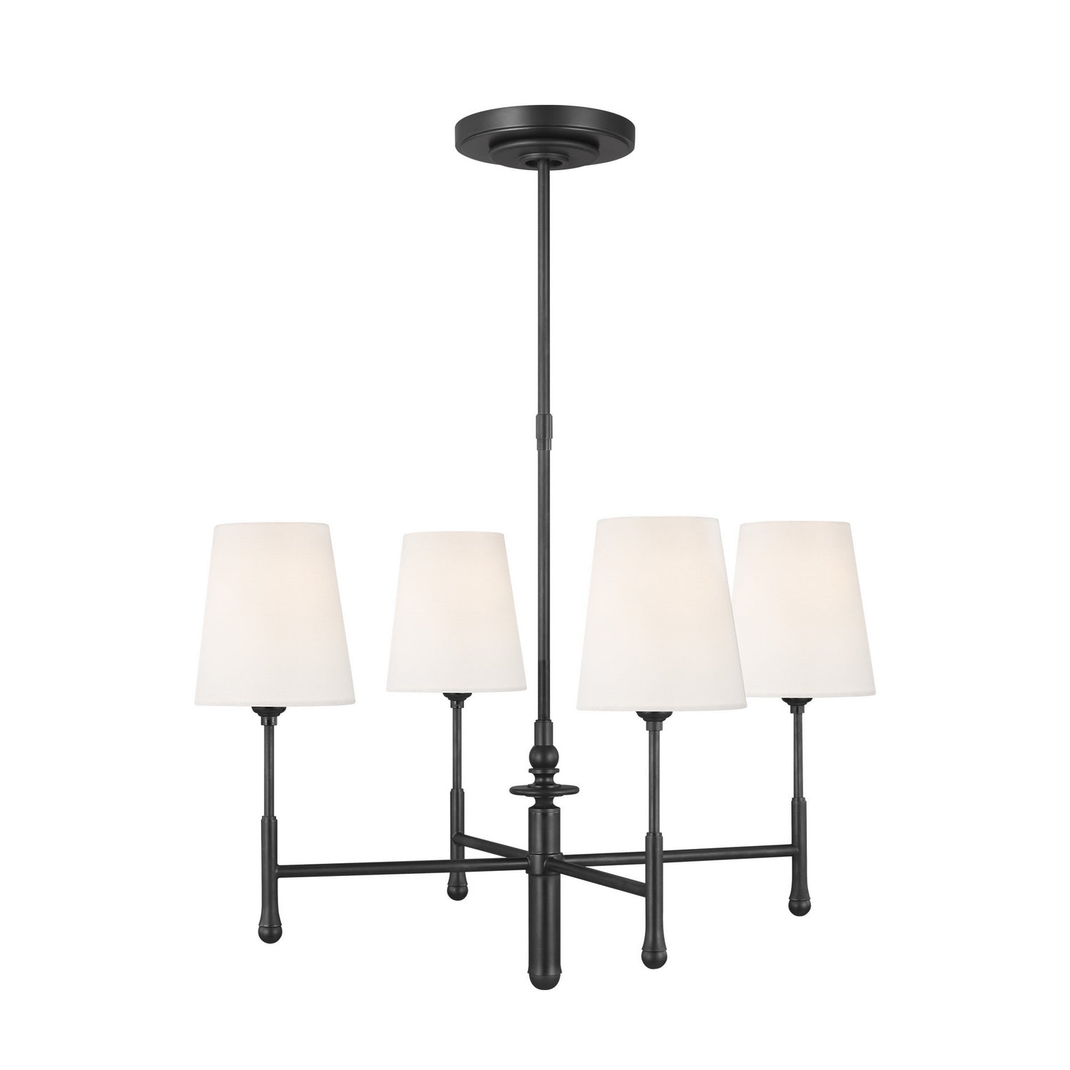 Visual Comfort Studio Canada - TC1004AI - Four Light Chandelier - Capri - Aged Iron