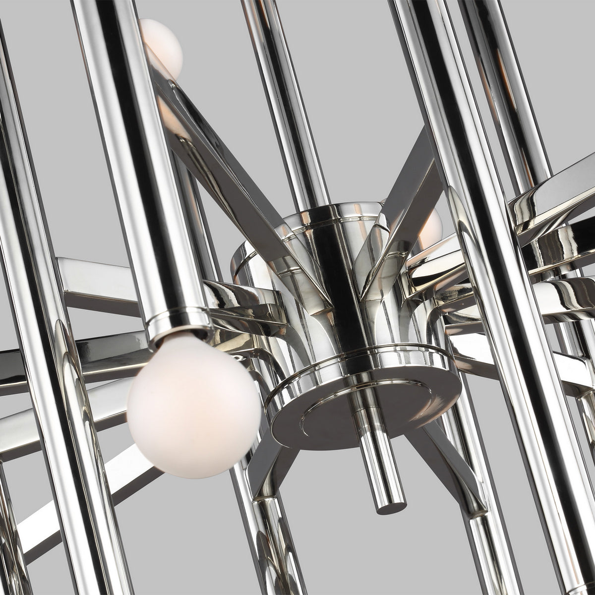 Visual Comfort Studio Canada - TC10624PN - 24 Light Chandelier - Beckham Modern - Polished Nickel