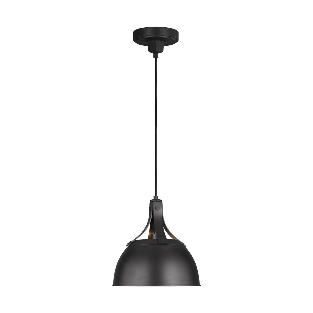 Visual Comfort Studio Canada - TP1051AI - One Light Pendant - Logan - Aged Iron