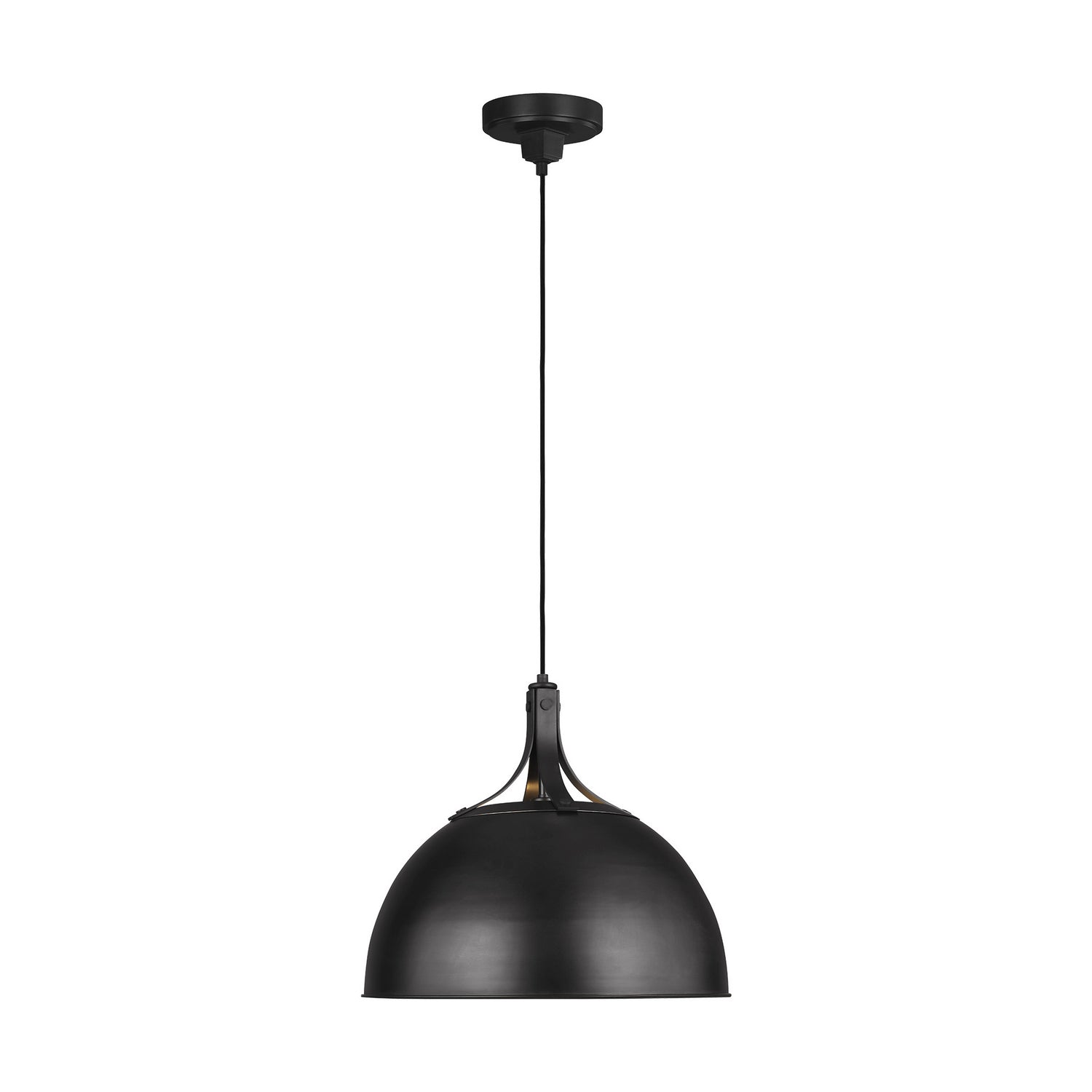 Visual Comfort Studio Canada - TP1071AI - One Light Pendant - Logan - Aged Iron