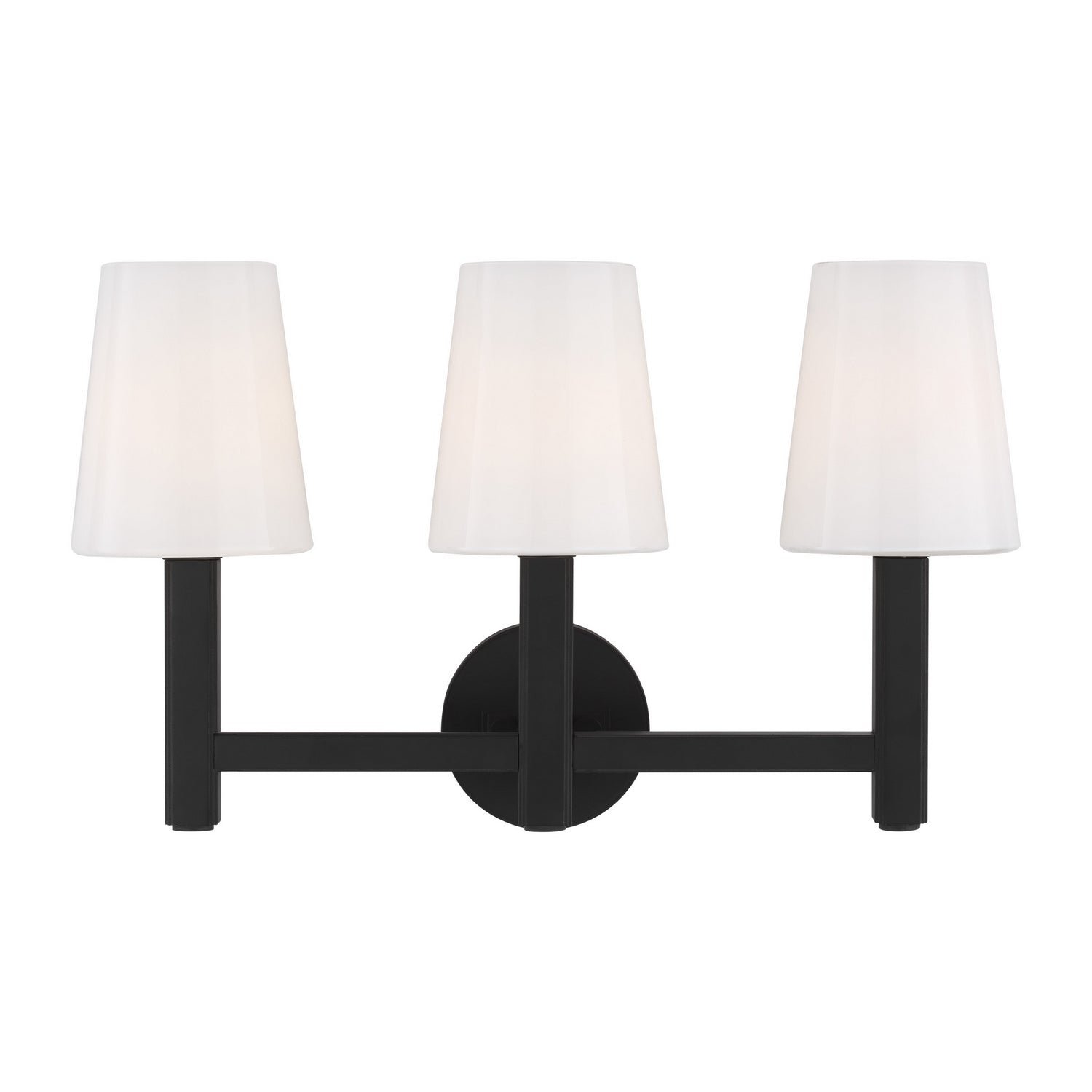 Visual Comfort Studio Canada - TV1133AI - Three Light Vanity - Logan - Aged Iron