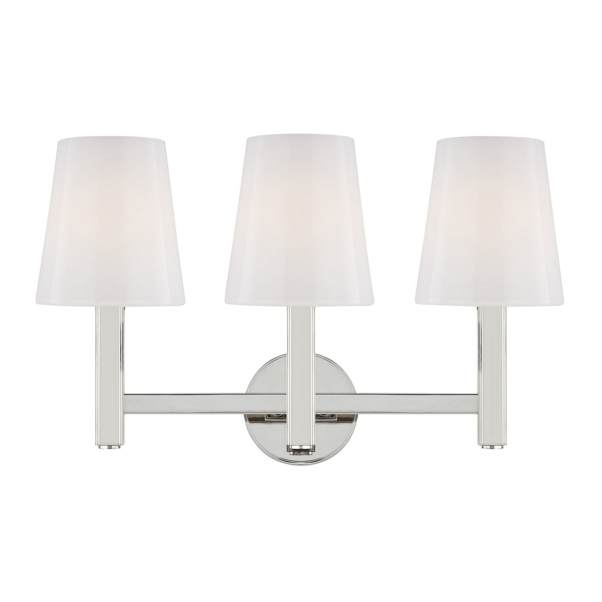 Visual Comfort Studio Canada - TV1133PN - Three Light Vanity - Logan - Polished Nickel