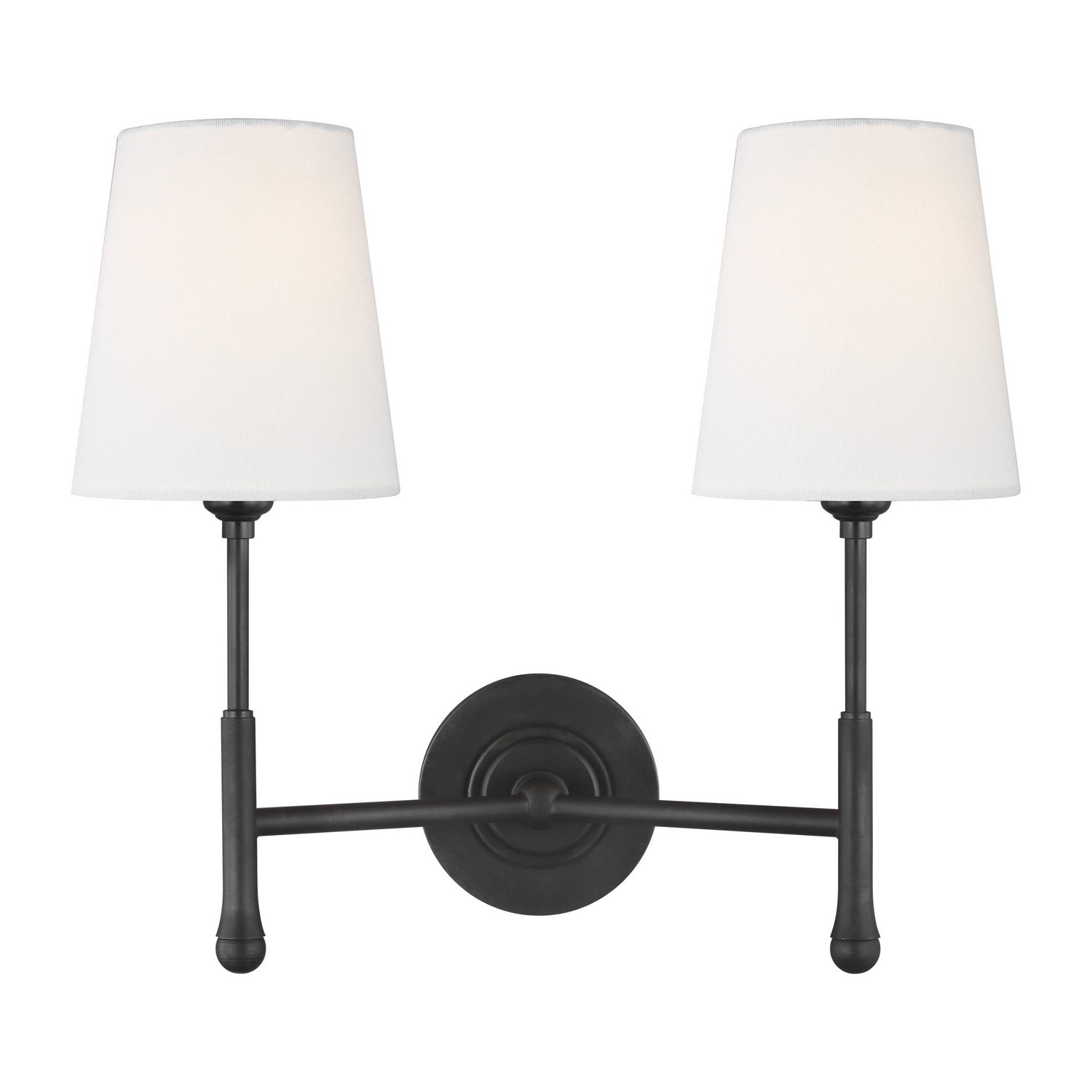Visual Comfort Studio Canada - TW1012AI - Two Light Wall Sconce - Capri - Aged Iron