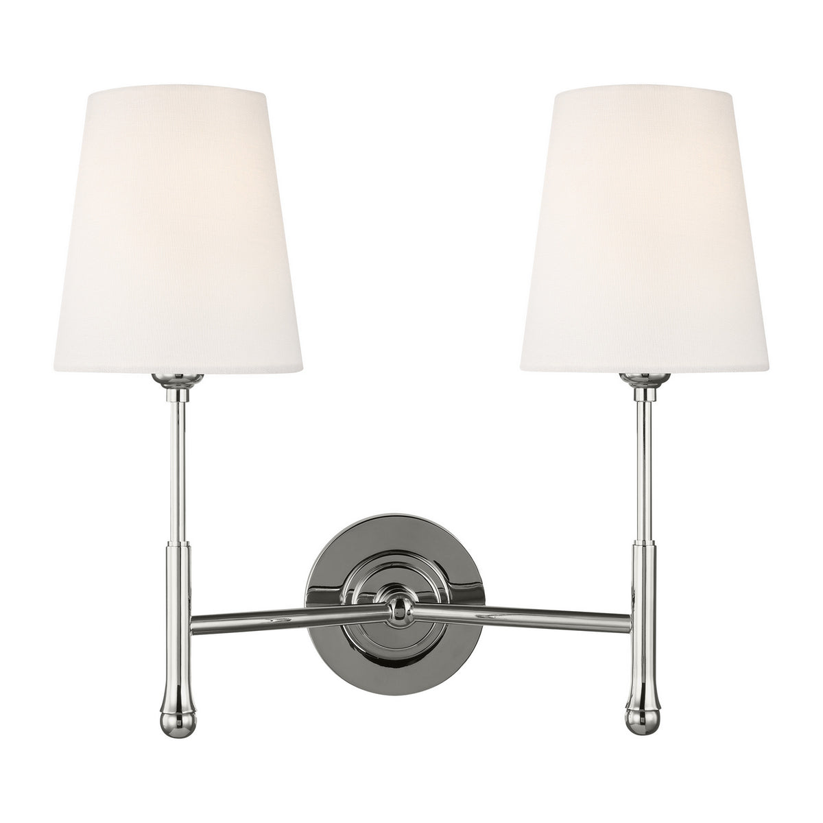 Visual Comfort Studio Canada - TW1012PN - Two Light Wall Sconce - Capri - Polished Nickel