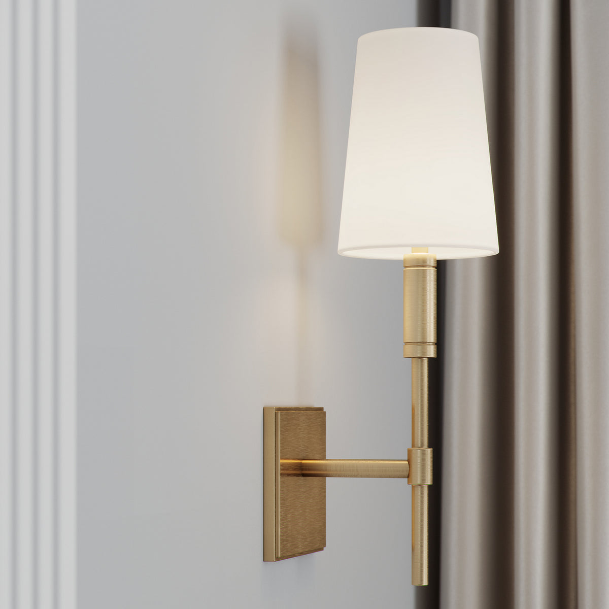 Visual Comfort Studio Collection - TW1031BBS - One Light Wall Sconce - Beckham Classic - Burnished Brass
