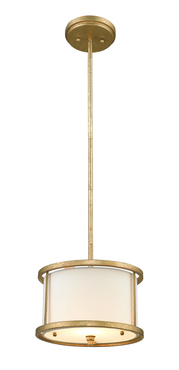 Lucas + McKearn - GN/LEMURIA/MP - One Light Mini Pendant - Lemuria - Antique Gold