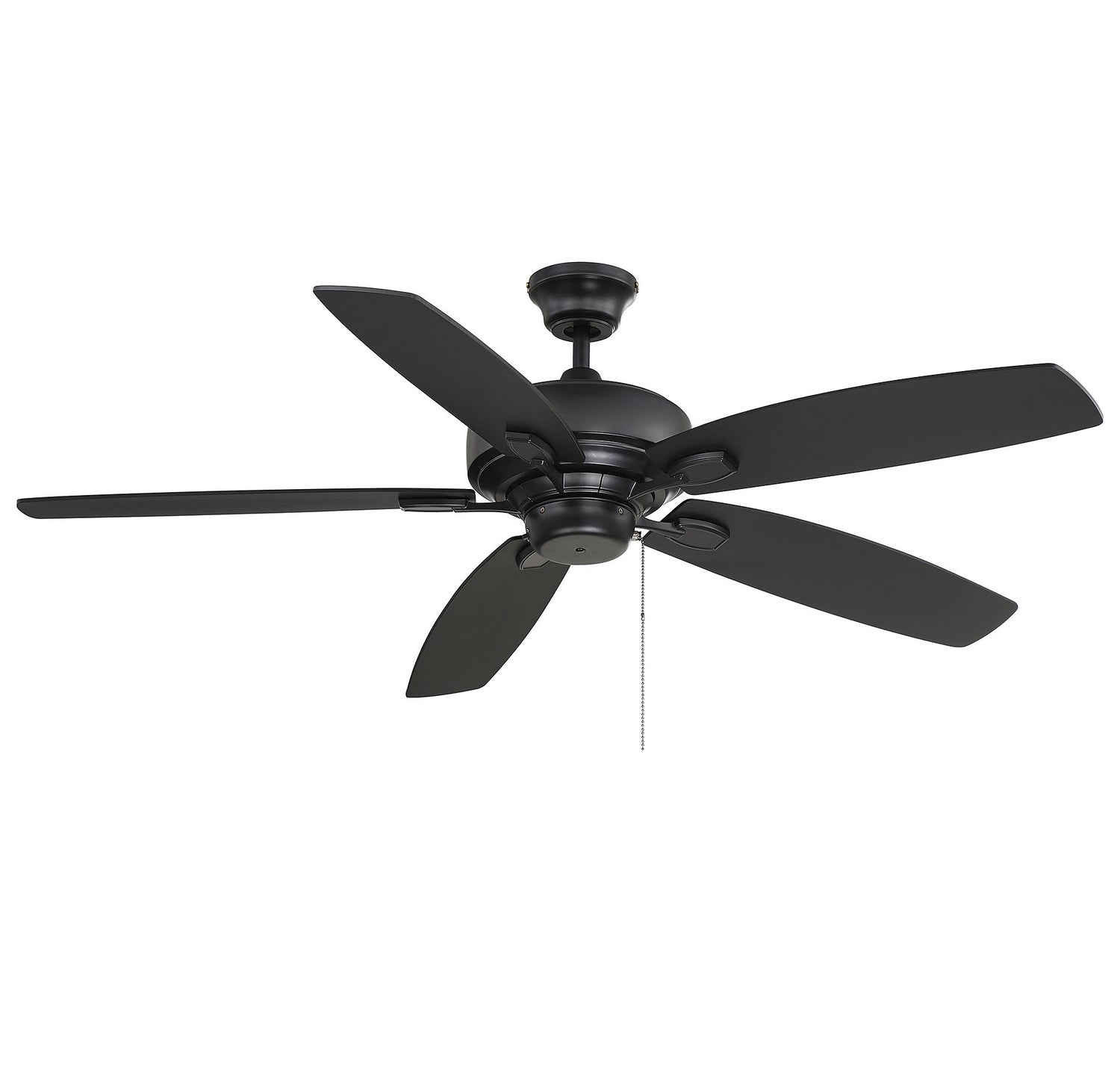 Meridian M2016MBK 52" Ceiling Fan in Matte Black