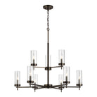 Visual Comfort Studio Canada - 3190309-778 - Nine Light Chandelier - Zire - Brushed Oil Rubbed Bronze