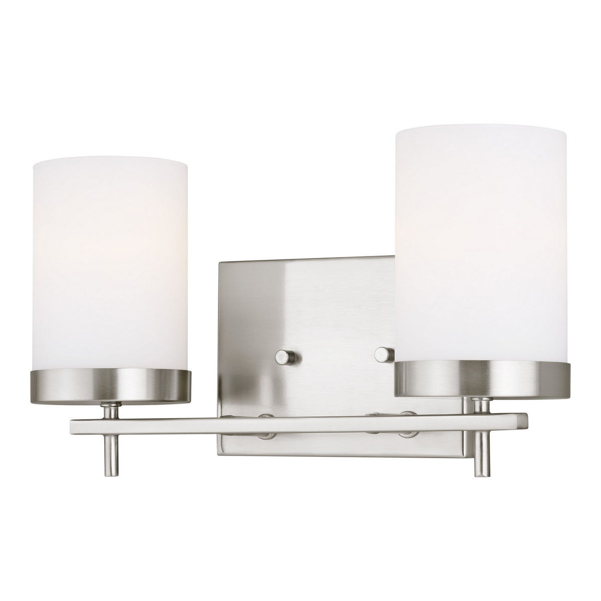 Visual Comfort Studio Canada - 4490302-962 - Two Light Wall / Bath - Zire - Brushed Nickel