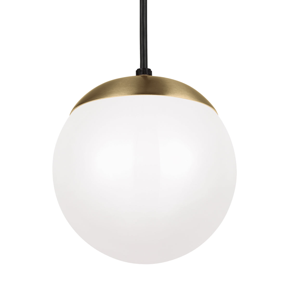 Visual Comfort Studio Canada - 6018-848 - One Light Pendant - Leo - Hanging Globe - Satin Brass