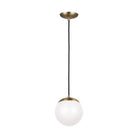 Visual Comfort Studio Canada - 601893S-848 - LED Pendant - Leo - Hanging Globe - Satin Brass