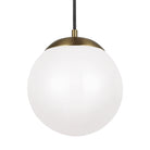 Visual Comfort Studio Canada - 602093S-848 - LED Pendant - Leo - Hanging Globe - Satin Brass