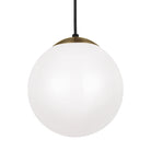 Visual Comfort Studio Canada - 6020EN3-848 - One Light Pendant - Leo - Hanging Globe - Satin Brass