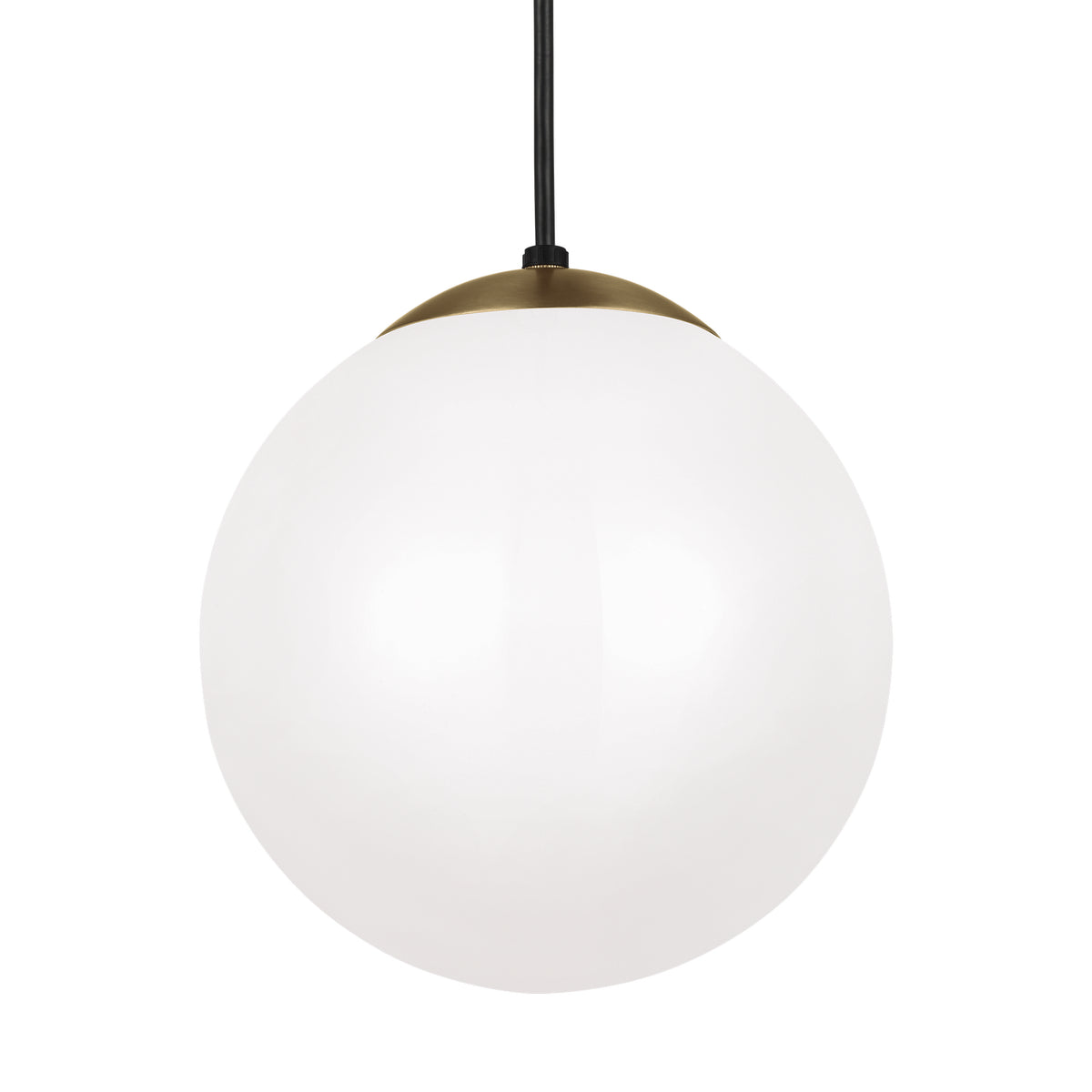 Visual Comfort Studio Canada - 6020EN3-848 - One Light Pendant - Leo - Hanging Globe - Satin Brass