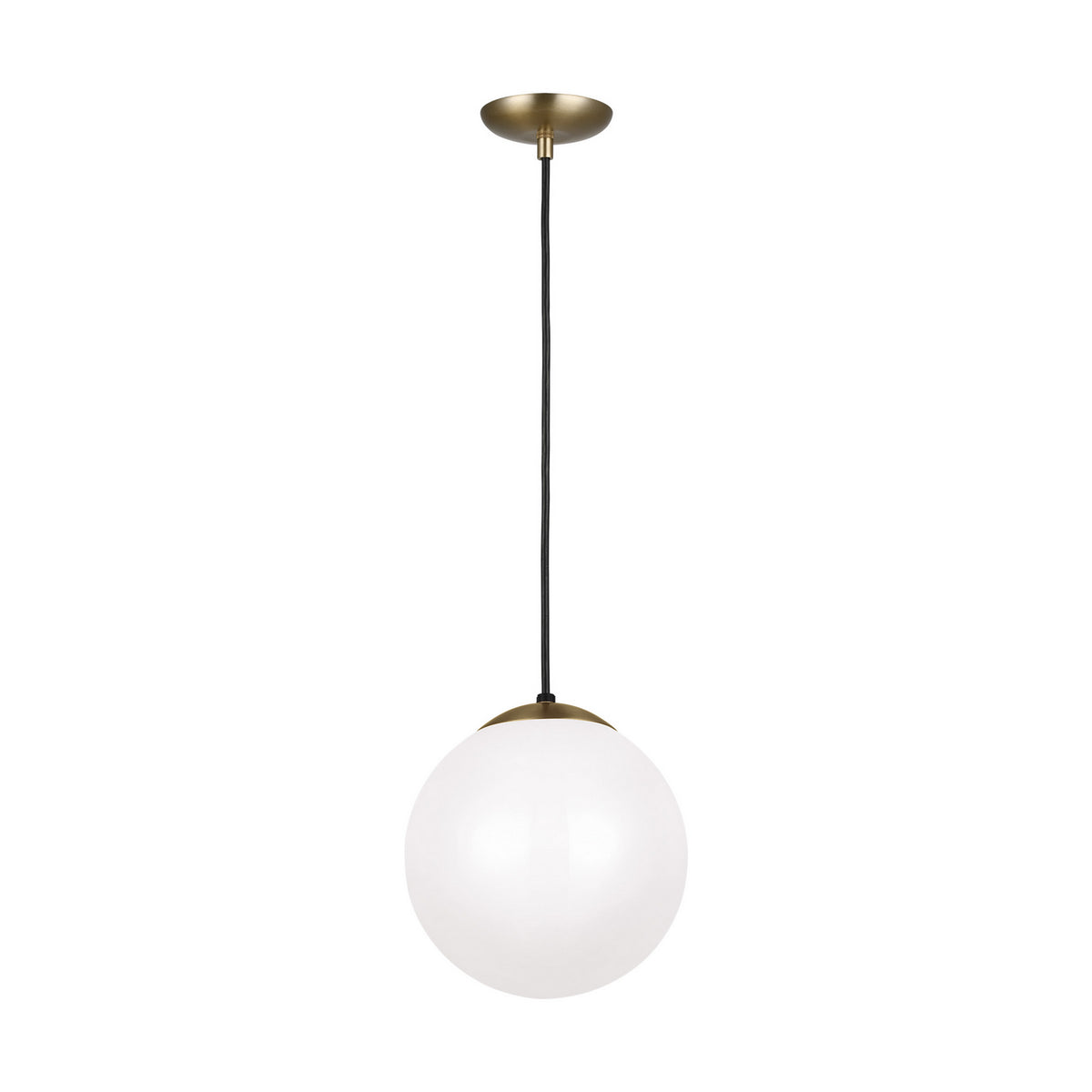 Visual Comfort Studio Canada - 6020EN3-848 - One Light Pendant - Leo - Hanging Globe - Satin Brass
