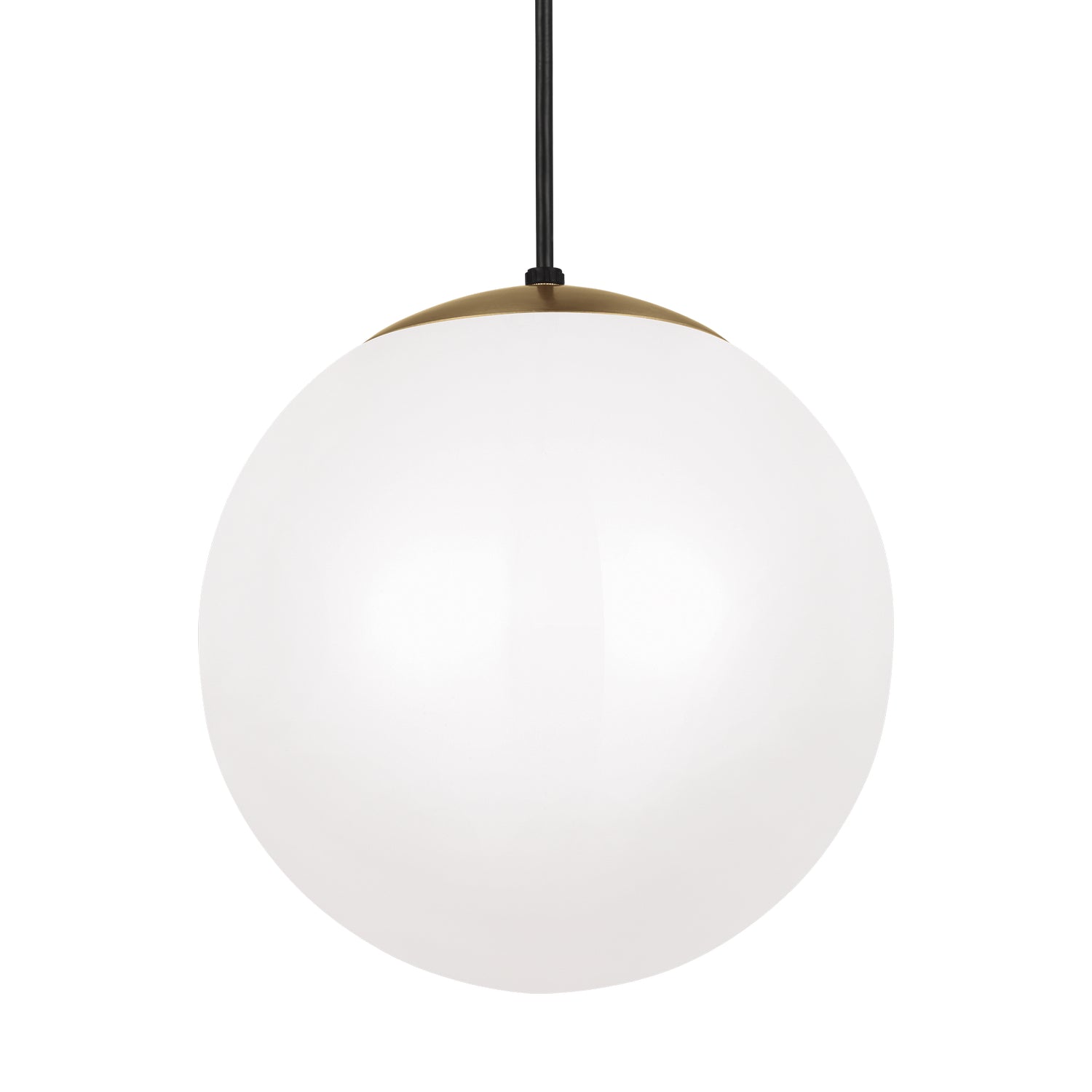 Visual Comfort Studio Canada - 6022-848 - One Light Pendant - Leo - Hanging Globe - Satin Brass