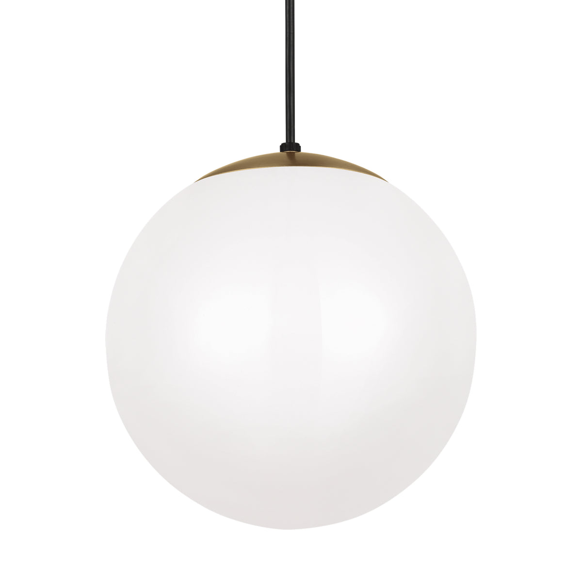Visual Comfort Studio Canada - 6022-848 - One Light Pendant - Leo - Hanging Globe - Satin Brass