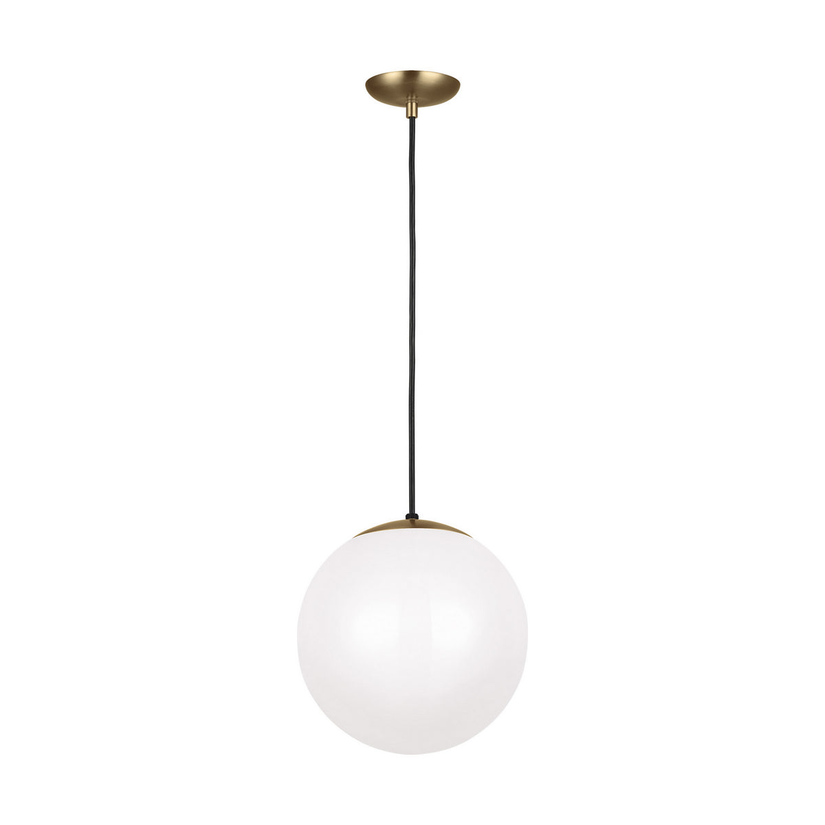 Visual Comfort Studio Canada - 6022-848 - One Light Pendant - Leo - Hanging Globe - Satin Brass
