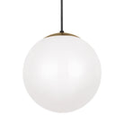Visual Comfort Studio Canada - 6024-848 - One Light Pendant - Leo - Hanging Globe - Satin Brass