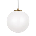 Visual Comfort Studio Canada - 602493S-848 - LED Pendant - Leo - Hanging Globe - Satin Brass