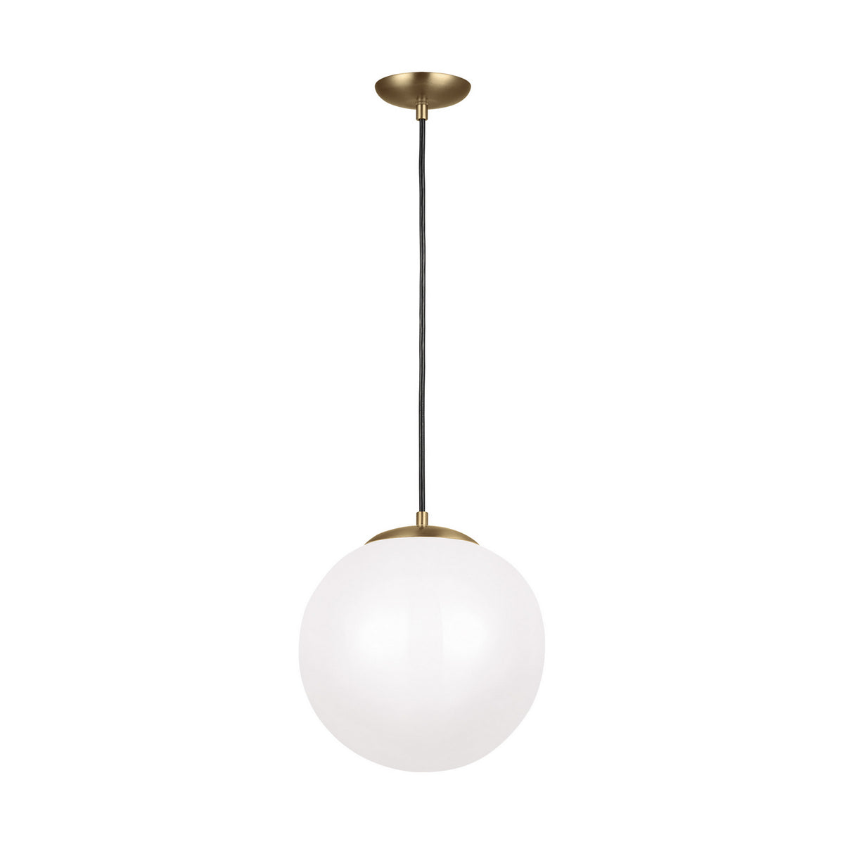 Visual Comfort Studio Canada - 602493S-848 - LED Pendant - Leo - Hanging Globe - Satin Brass