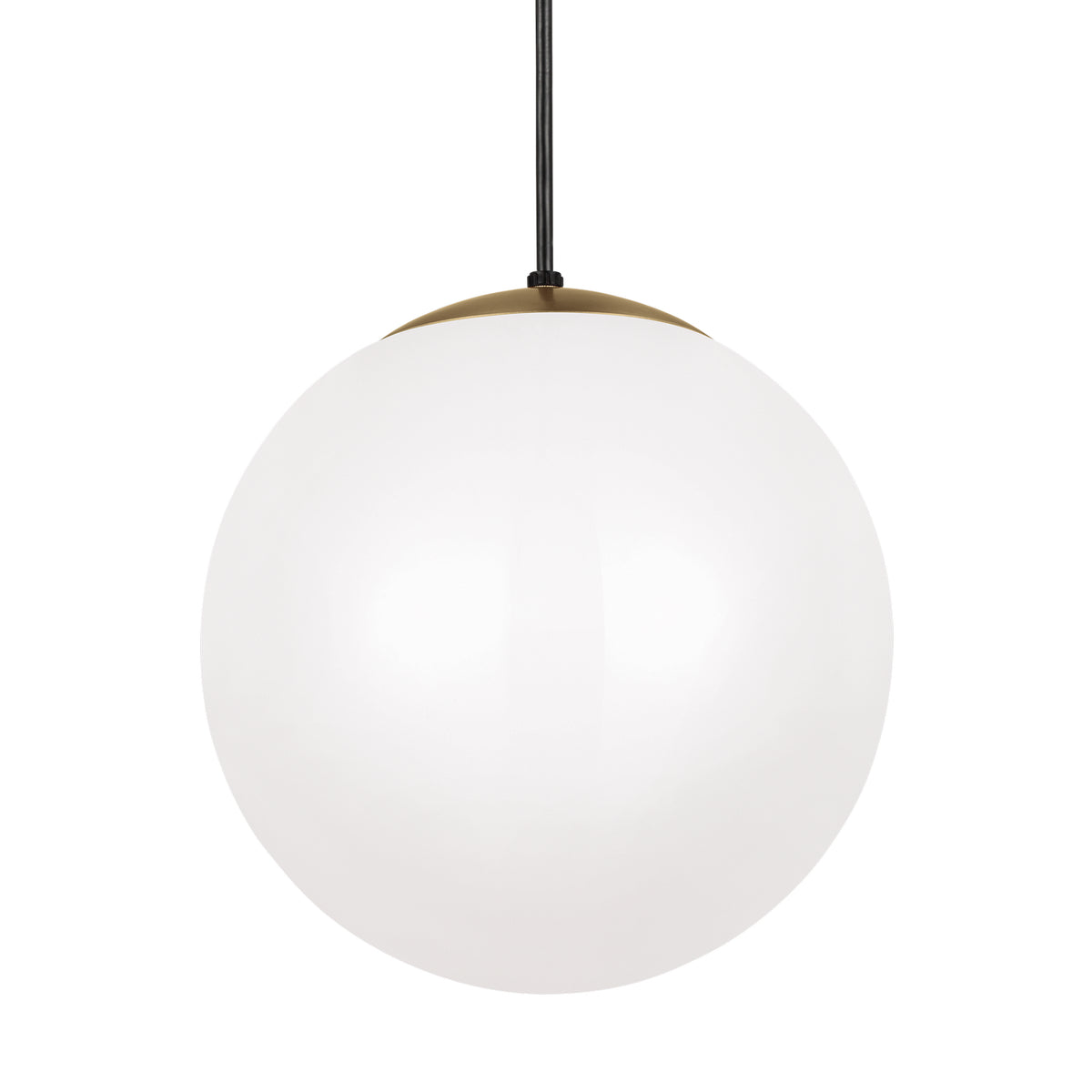 Visual Comfort Studio Canada - 6024EN3-848 - One Light Pendant - Leo - Hanging Globe - Satin Brass