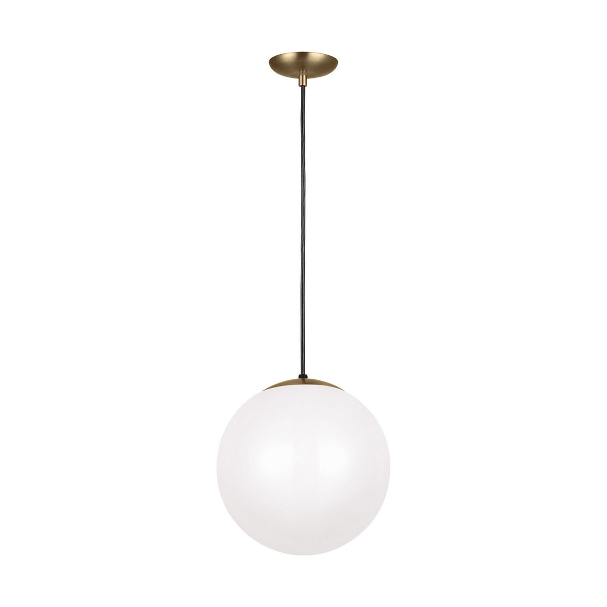 Visual Comfort Studio Canada - 6024EN3-848 - One Light Pendant - Leo - Hanging Globe - Satin Brass