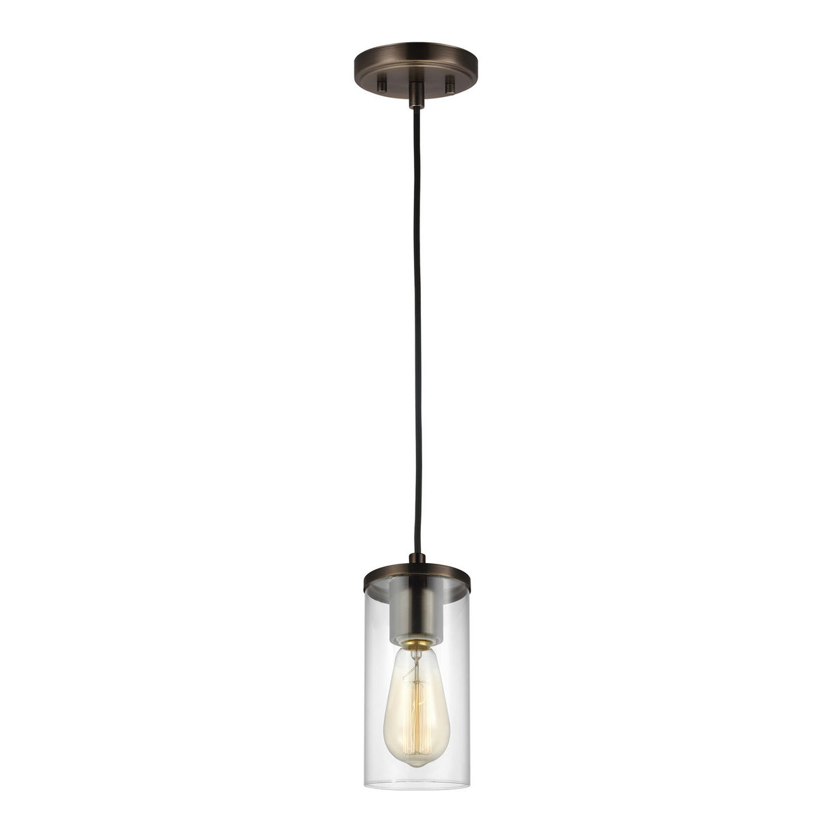 Visual Comfort Studio Canada - 6190301-778 - One Light Mini-Pendant - Zire - Brushed Oil Rubbed Bronze