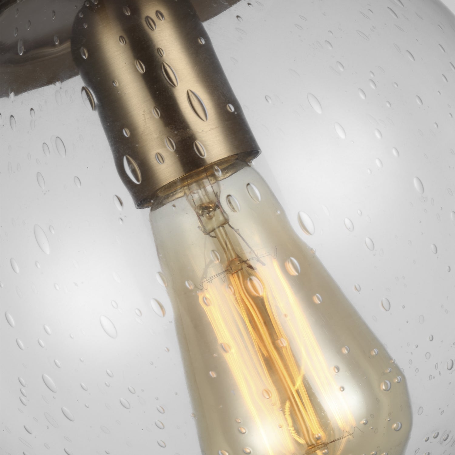 Visual Comfort Studio Canada - 6501801-848 - One Light Pendant - Leo - Hanging Globe - Satin Brass