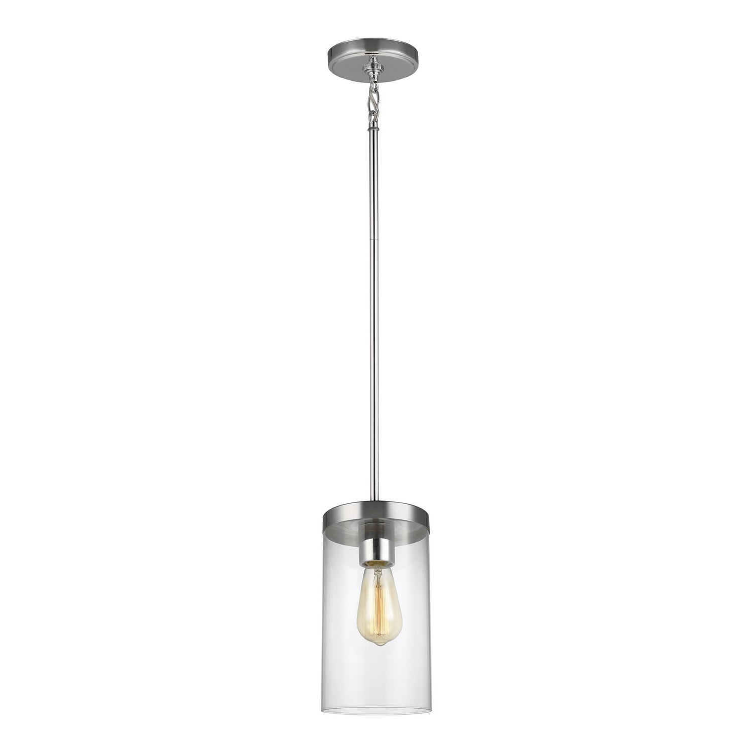 Visual Comfort Studio Canada - 6590301-05 - One Light Pendant - Zire - Chrome