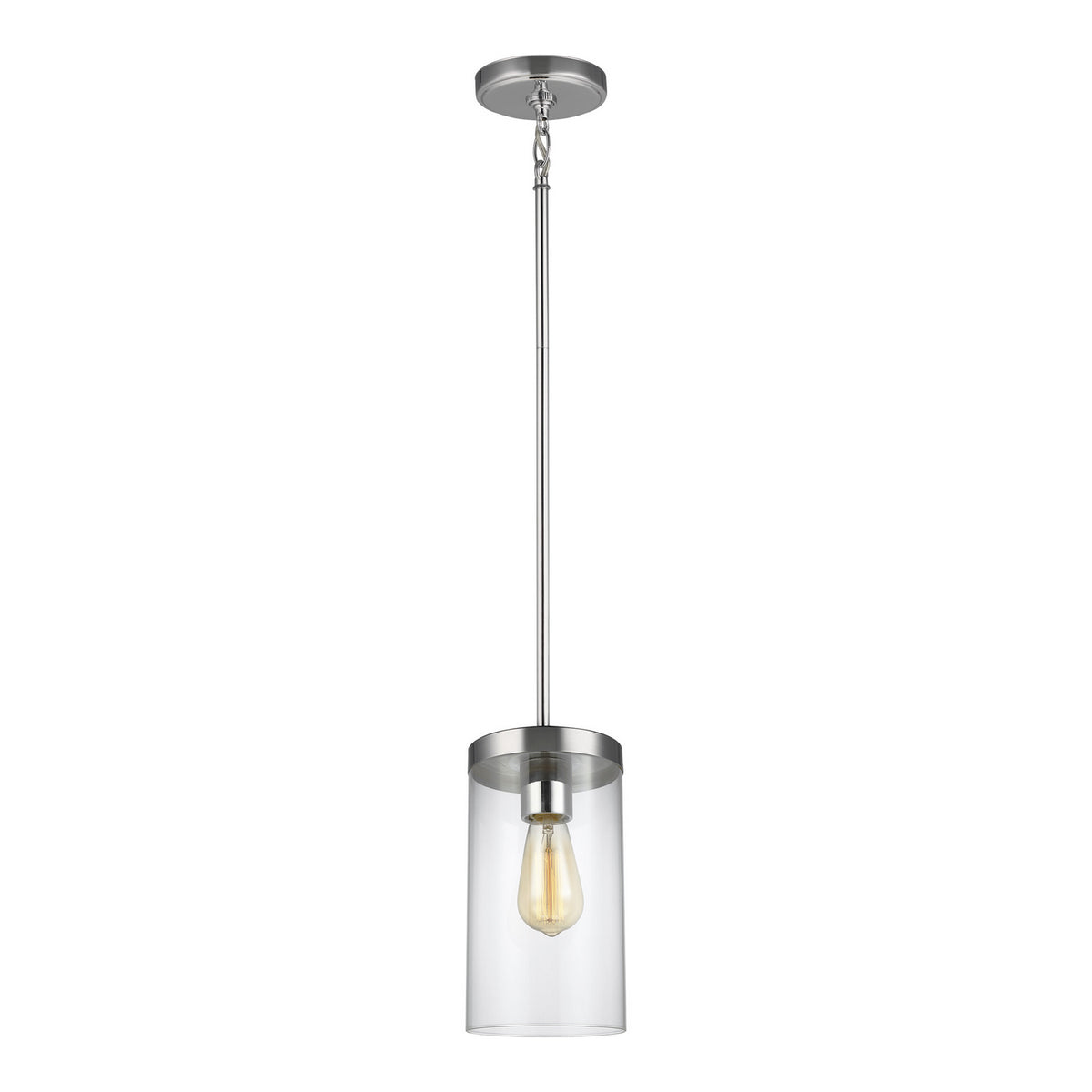 Visual Comfort Studio Canada - 6590301-05 - One Light Pendant - Zire - Chrome
