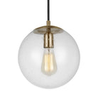 Visual Comfort Studio Canada - 6601801-848 - One Light Pendant - Leo - Hanging Globe - Satin Brass