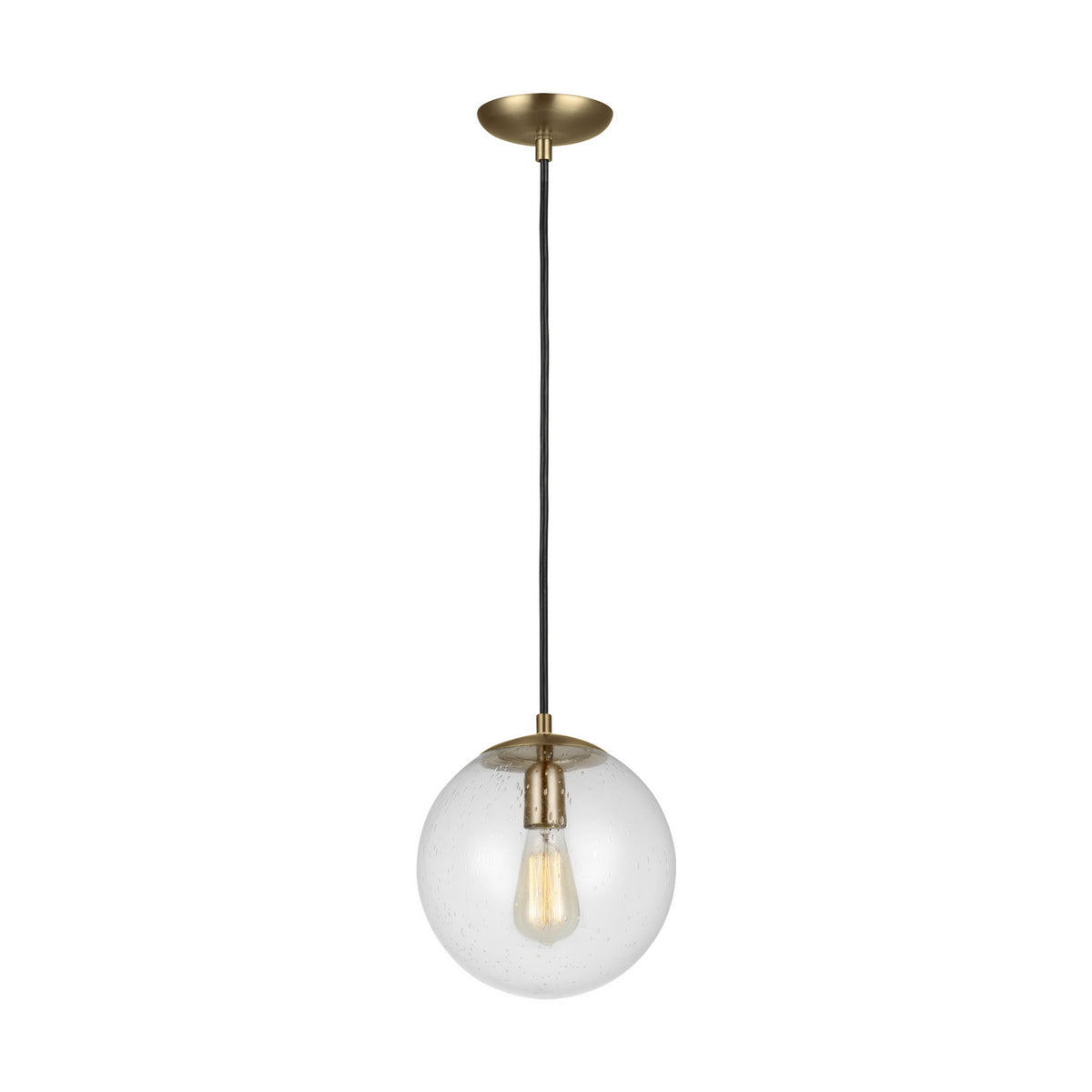 Visual Comfort Studio Canada - 6601801-848 - One Light Pendant - Leo - Hanging Globe - Satin Brass