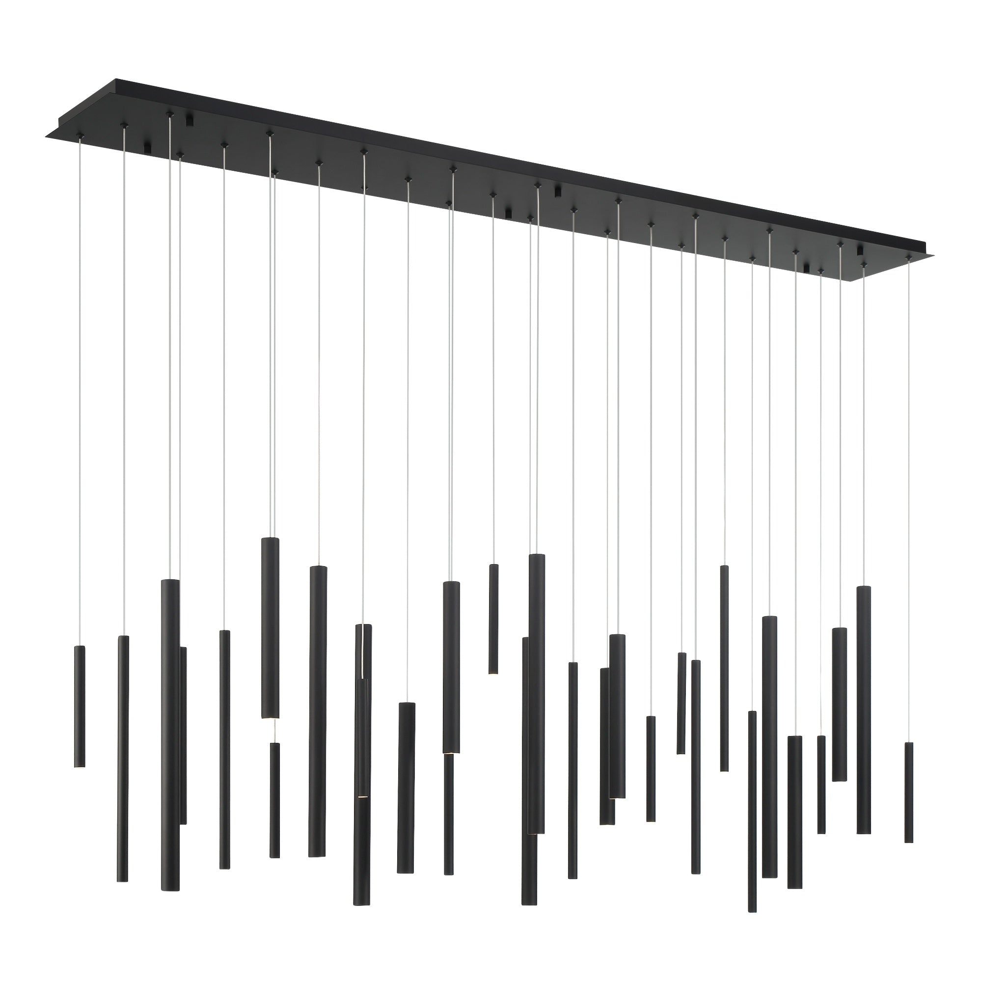 Eurofase 46814-029 Santana LED Linear Chandelier in Black