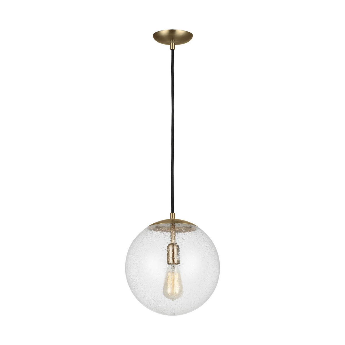 Visual Comfort Studio Canada - 6701801-848 - One Light Pendant - Leo - Hanging Globe - Satin Brass