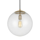 Visual Comfort Studio Canada - 6801801-848 - One Light Pendant - Leo - Hanging Globe - Satin Brass