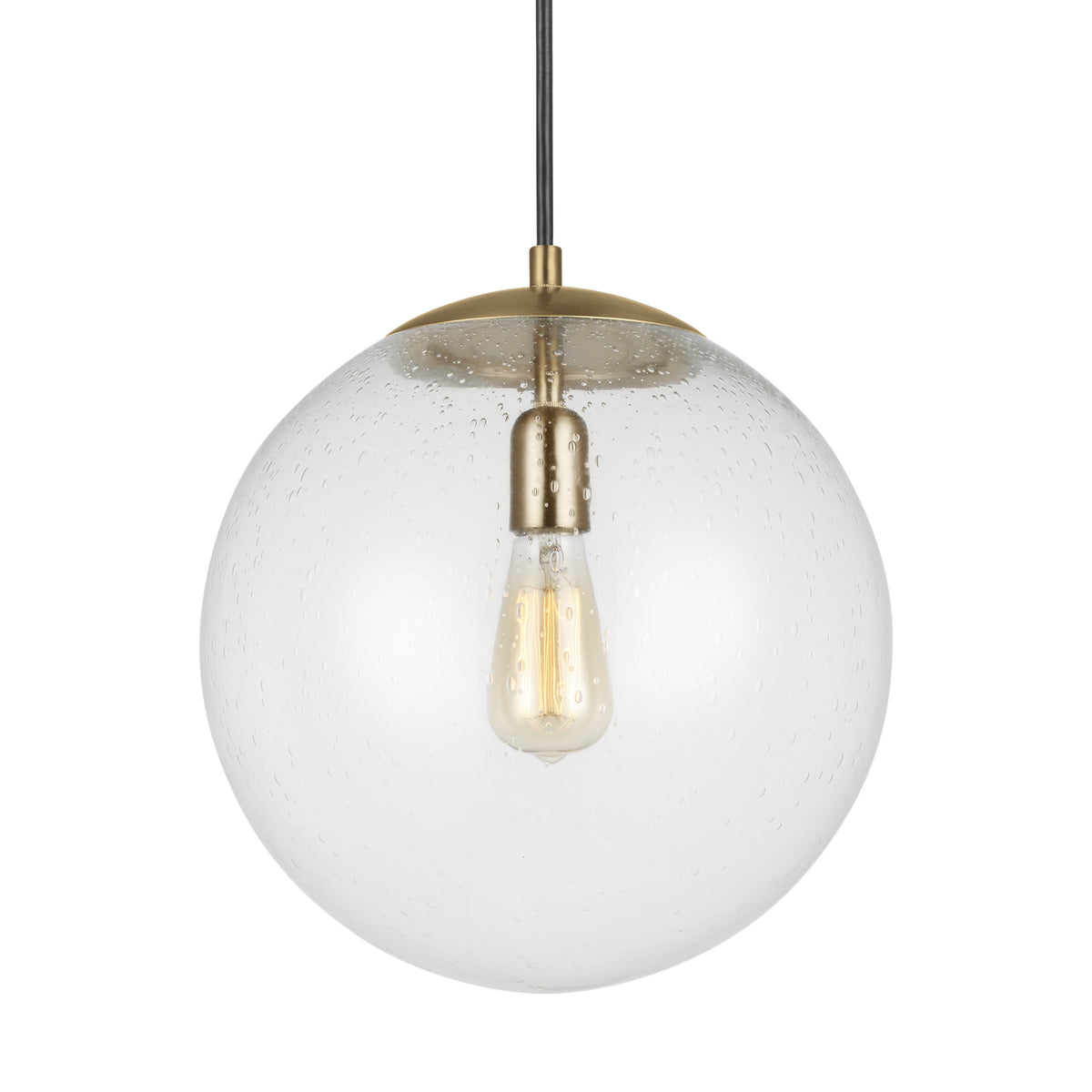 Visual Comfort Studio Canada - 6801801-848 - One Light Pendant - Leo - Hanging Globe - Satin Brass