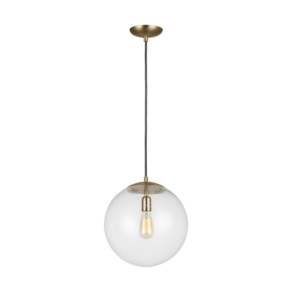 Visual Comfort Studio Canada - 6801801-848 - One Light Pendant - Leo - Hanging Globe - Satin Brass