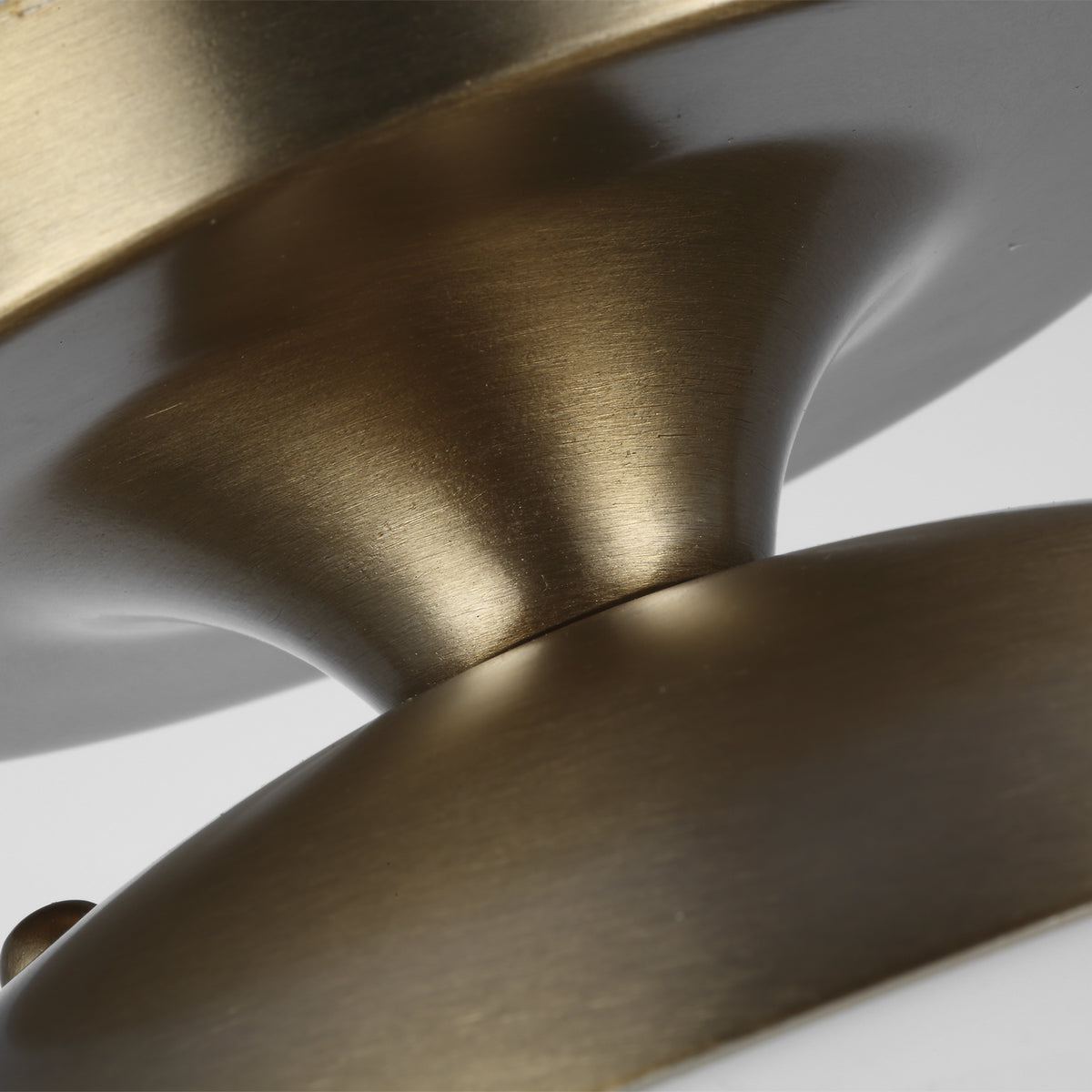 Visual Comfort Studio Canada - 7518EN3-848 - One Light Wall / Ceiling Semi-Flush Mount - Leo - Hanging Globe - Satin Brass