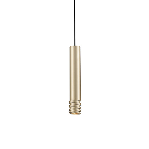 Kuzco Lighting - 494502L-GD - One Light Pendant - Milca - Black/Brushed Nickel/Gold/Gray