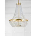 Crystorama - 609-GA - Huit lumières Suspendu - Rylee - Or antique