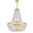 Crystorama - 609-GA - Huit lumières Suspendu - Rylee - Or antique