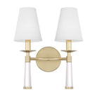 Crystorama - 8862-AG - Two Light Wall Sconce - Baxter - Aged Brass