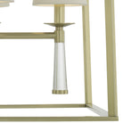 Crystorama - 8864-AG - Quatre lumières Suspendu - Baxter - Laiton vieilli