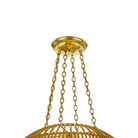 Crystorama - DUV-626-GA - Six lumières Suspendu - Duval - Or antique