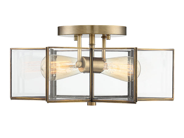 Meridian Two Light Semi-Plafonnier